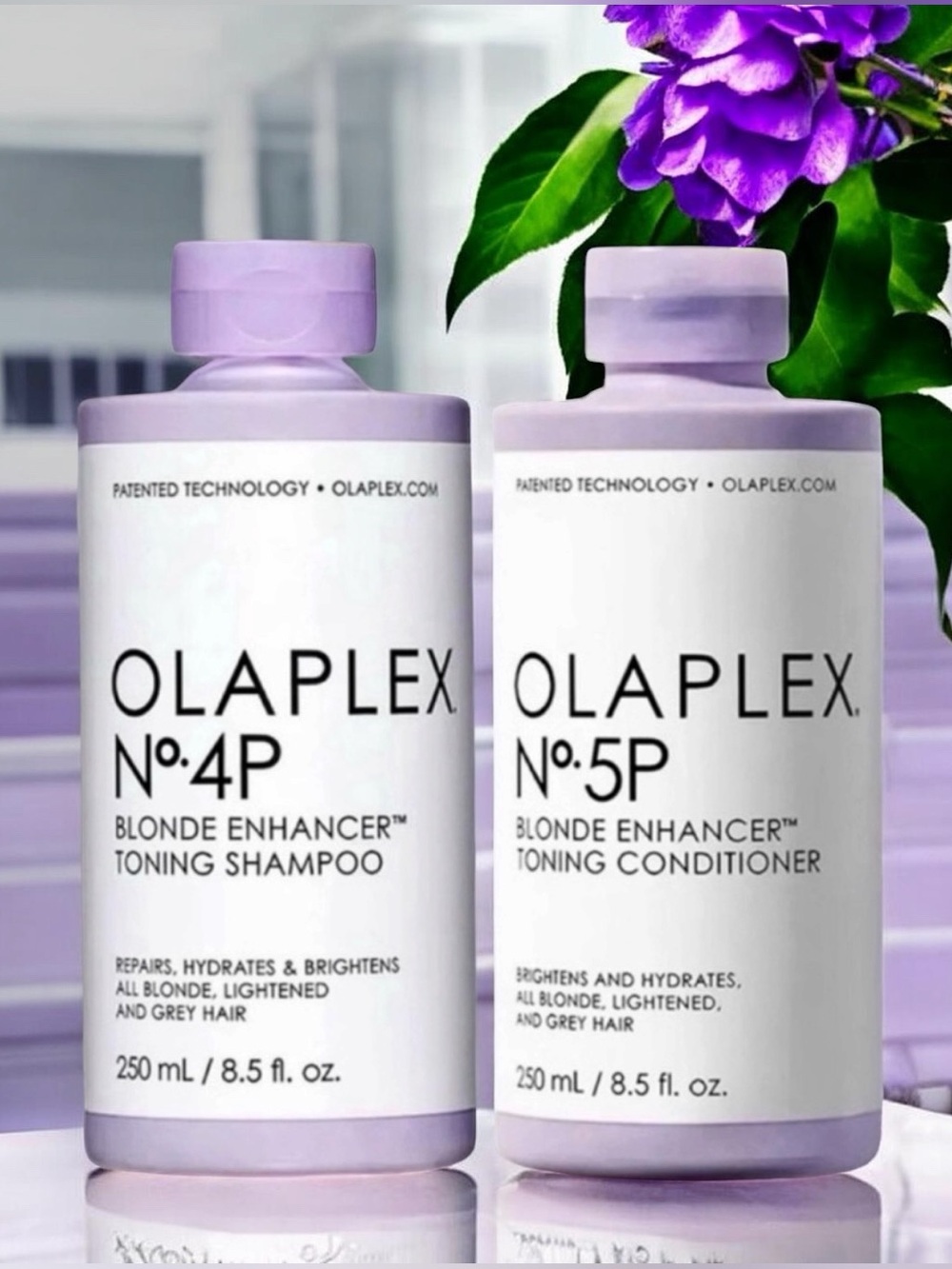 OLAPLEX No4p 5p Blonde Enhancer Toning Shampoo